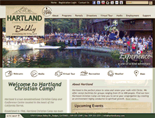 Tablet Screenshot of hartlandcamp.com